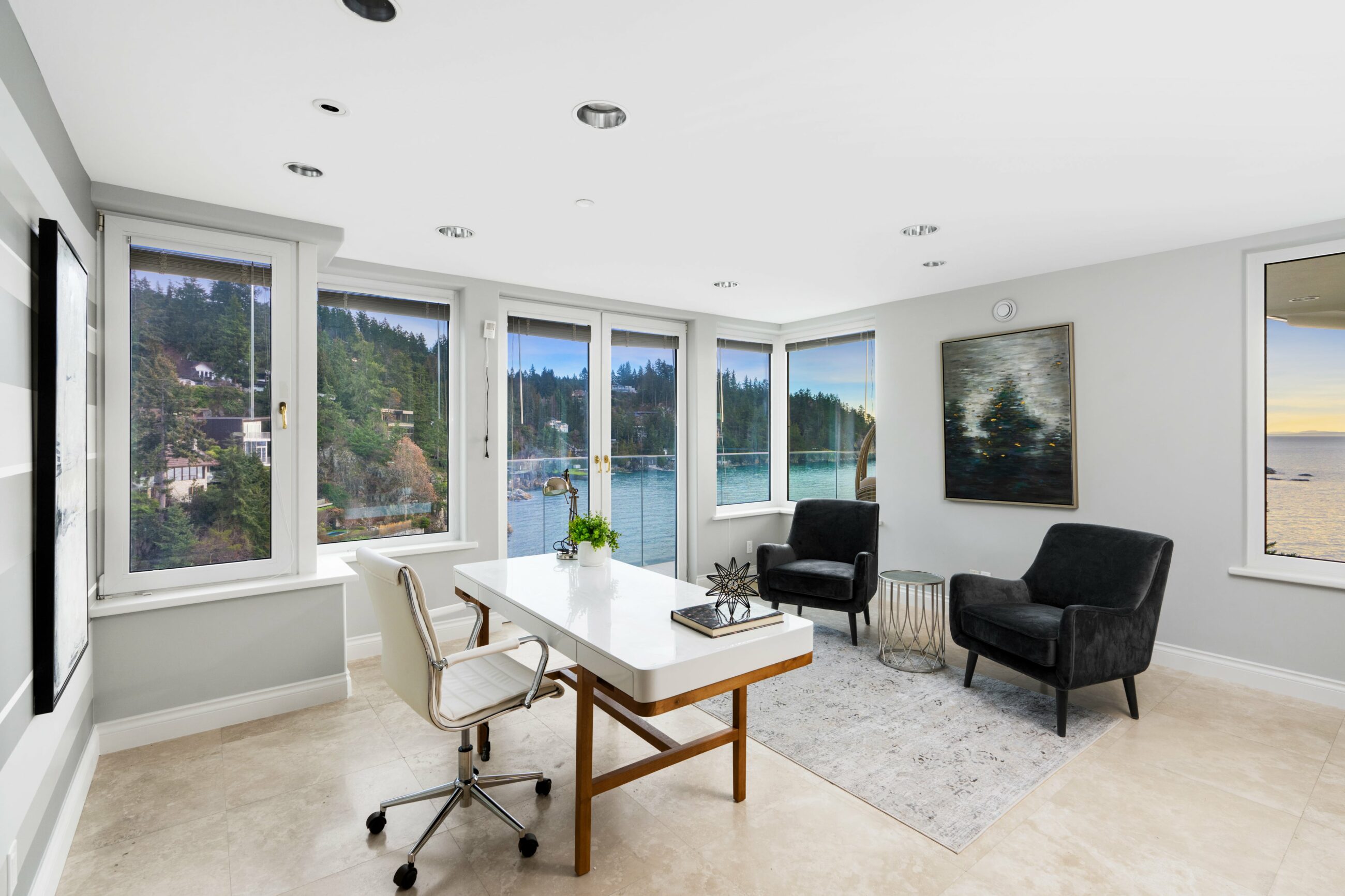 270 DEGREE WATERFRONT VIEWS WITH PRIVATE DOCK - 5310 Seaside Place, West Vancouver